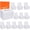 12, variant on 24 Pack Cardboard Ballot Box with Slot, White Glossy Raffle Boxes 6.5x4.5x4.5Inch, Suggestion Boxes with Removable Slot, Donation Boxes for Fundraising,Collecting Card and Voting Contest