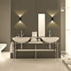 thumbnail image 5 of Aplique de pared LED moderno y creativo de 10 W, impermeable, IP65, bañador de pared de aluminio, luz LED para interiores y exteriores, dormitorio, sala de estar, baño, negro, 5 of 5