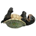 thumbnail image 3 of Atlantic Collectibles Drunken Coastal Sea Turtle Tortoise Wine Bottle Holder Caddy Figurine, 3 of 4