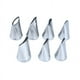 thumbnail image 1 of Juego de 7 consejos para decorar pasteles de crema, 1 of 5