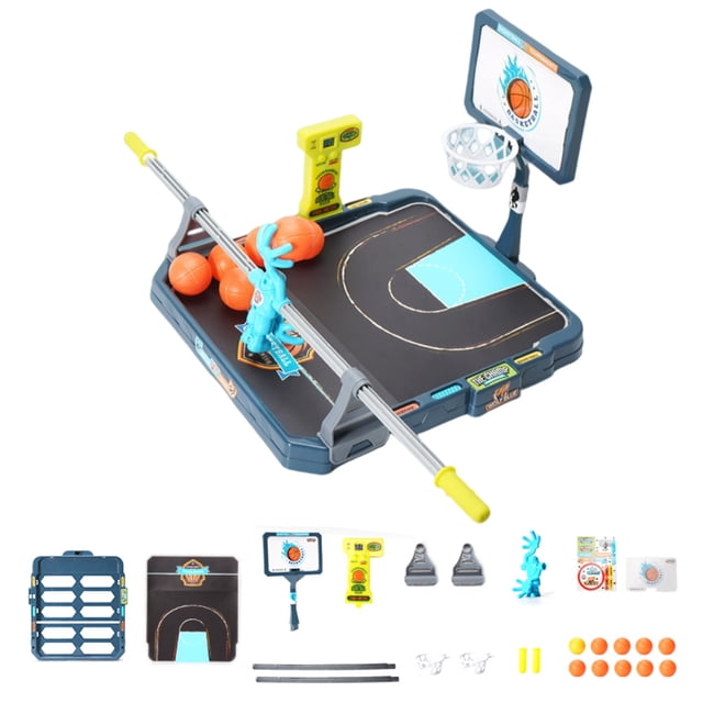 Juego De Mesa De Baloncesto Para Niños, Minicanasta Para Dedos, Juguete Educativo Interactivo, Juguete Deportivo Con Temporizador Monstrate FN007558-01