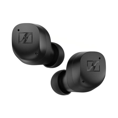 Sennheiser MOMENTUM True Wireless 3 Earbuds -Bluetooth In-Ear Headphones for Music and Calls with ANC, Multipoint connectivity , IPX4, Qi charging, 28-hour Battery Life Compact Design - Black