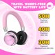 thumbnail image 5 of Auriculares PROHEAR 010 Pro con cancelación activa de ruido para niños, color rosa, 5 of 7