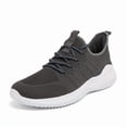 thumbnail image 4 of Men's/Women's White Knit Running Shoes, Sneakers for Gym Workout Walking Fitness Casual Daily Wear Lightweight Breathable Non-Slip Athletic, 4 of 9