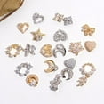 thumbnail image 3 of UDIYO Nail Art Ornament Exquisite Fine Workmanship Cubic Zirconia Delicate Multi-style Nail Decorate Stud for Home, 3 of 7