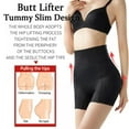thumbnail image 4 of PRAETER High Waist Invisible Hip Enhancer Shapewear Padded Butt Lifter Body Shaper Underwear Women Pads Push Up Control Panties Shaping Boyshort Briefs, 4 of 11