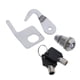 thumbnail image 2 of Paquete de bloqueo de metal para motocicleta Touring Pak para Touring Cola Tour Pak Lock and Key, 2 of 6