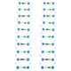thumbnail image 1 of 2 piezas de componentes del modelo de doble hélice de ADN, modelo educativo de enseñanza, modelo molecular de enseñanza de ADN, modelo autoensamblable, kit de modelo de ADN, 1 of 7