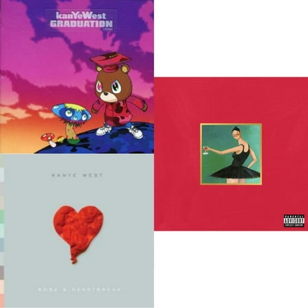 Graduation & 808S & Heartbreak & My Beautiful Dark Twisted Fantasy [CD Bundle]