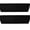 Black, variant on The HC Companies 24" Eclipse Plastic Window Box 7.76"x24"x6.57", Clay 2 Pack