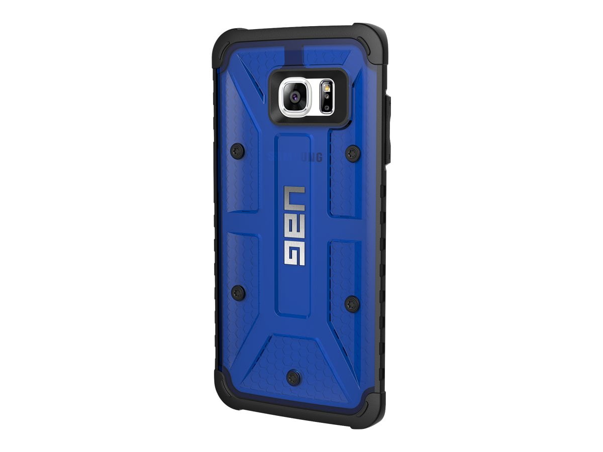 UAG - Back cover for cell phone - rugged - composite - black, cobalt ...