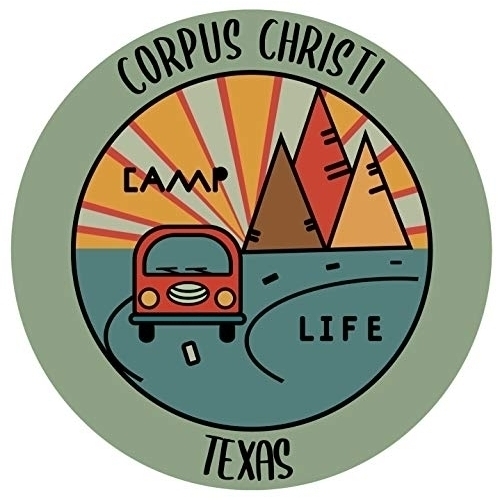 Corpus Christi Texas Souvenir Decorative Stickers (Choose theme and