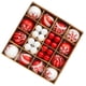 thumbnail image 4 of Juego de 40 adornos navideños con forma de bola, colgantes decorativos para árbol de Navidad. Estilo A, 4 of 9
