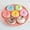 A, variant on SHJHENG Slow Rebound PU Simulation Donut Squishies, Realistic Food Dessert Squeeze Toys, Fidget Stress Relief Toys for Anxiety & Calming