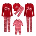 thumbnail image 4 of Pijamas navideños para la familia, pijamas navideños familiares Conjuntos a juego Monos Pijamas navideños a juego para la familia Pijamas de manga larga Conjunto de papá de dos piezas Fridja  hfkajh99873, 4 of 9