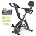 thumbnail image 2 of Folding Exercise Bike,10-Level Magnetic Quiet Resistance, 330LBS Capacity, Dprodo Upright Compact Indoor Cycling Bike for Home Workouts (Gray), 2 of 10