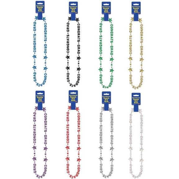 Congrats Grad Beads Adult Halloween Accessory