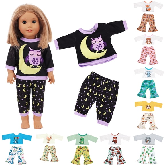 OANLKGI Baby Doll Clothes for 14-18 inch Baby Dolls, Reborn Doll Clothes Outfits, Cute Newborn Baby Doll Accessories Dollhouses Boy&Girl