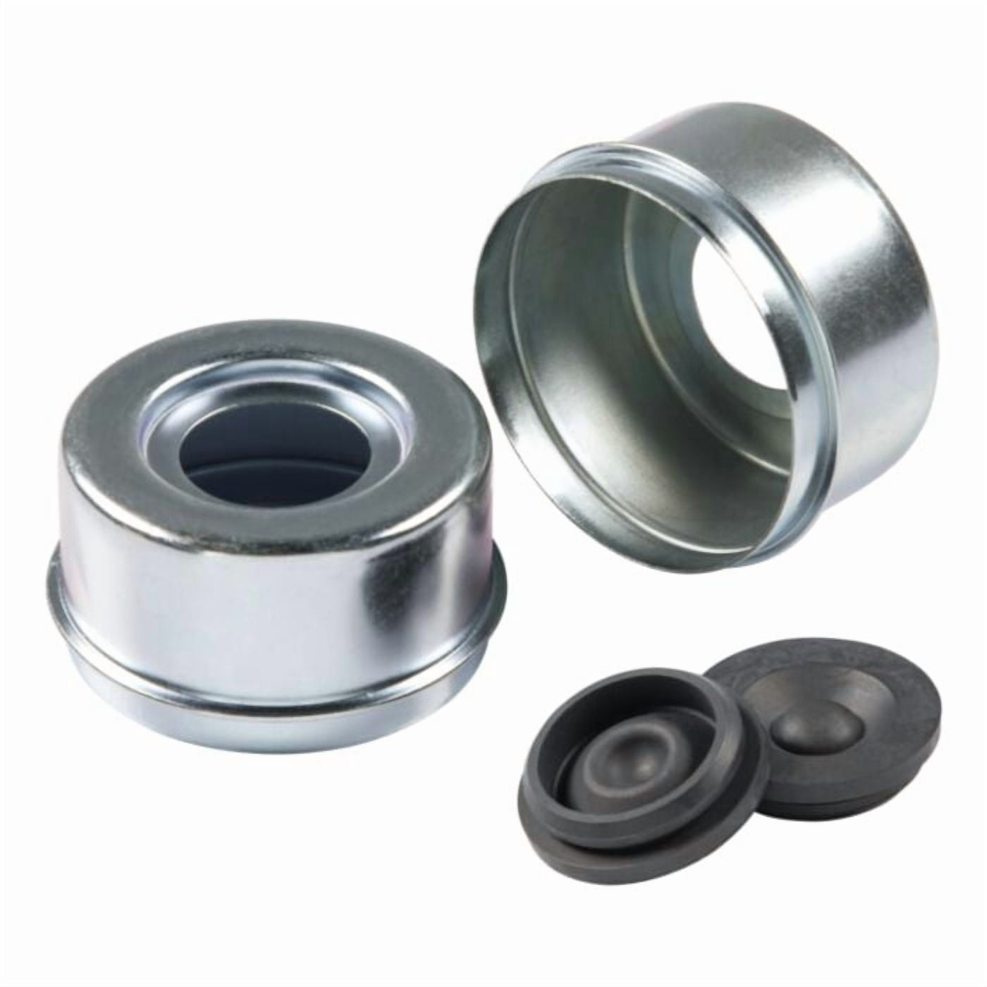 4-Pack 52mm Trailer Hub Dust Caps - Internal Fit Wheel Bearing Grease Covers