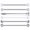 Silver, variant on 6PCS 14G 316L Surgical Steel Industrial Barbell Set Earrings Piercing Cartilage-Silver