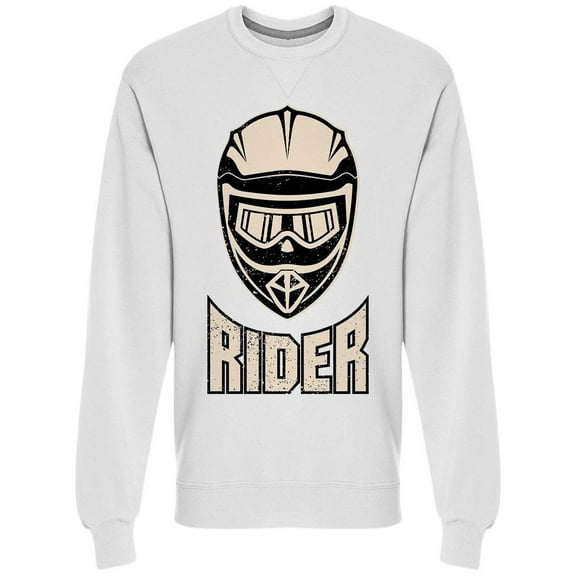 Rider Helmet Sweatshirt Men -Image by Shutterstock, Male 4X-Large