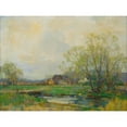 thumbnail image 3 of Walter Granville-Smith 24x19 Black Modern Framed Museum Art Print Titled - Spring Time, 3 of 5