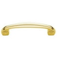 thumbnail image 5 of Baldwin 4438050 4 in. Decorative Cabinet Pull, Satin Brass & Black, 5 of 7