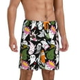 thumbnail image 6 of Mens Pajama Shorts, halloween cute ghost cartoon Sleep Shorts Men Pajama Bottoms Lounge PJ Shorts with Pockets, 6 of 6