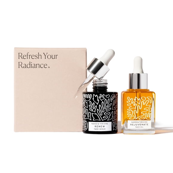 Sérum de noche rejuvenecedor Skincare Set Naked & Thriving Renew