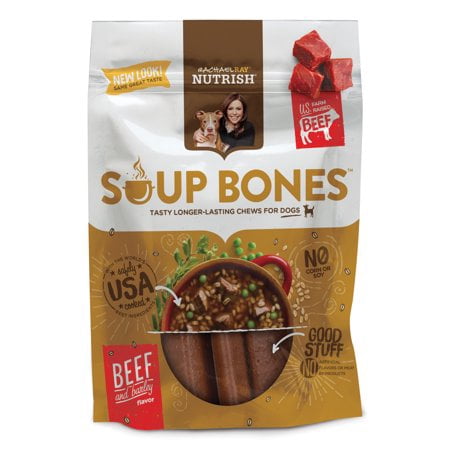 Rachael Ray Nutrish Soup Bones Dog Treats, Beef & Barley Flavor, 6.3oz 2