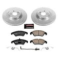thumbnail image 3 of PowerStop Front Z23 Evolution Sport Carbon-Fiber Ceramic Brake Pad and Drilled & Slotted Rotor Kit Fits: AUDI Select Models K6140, 3 of 10