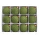 thumbnail image 1 of Adornos de bolas de Navidad de terciopelo Paquete de 12 | Adornos colgantes decorativos de plástico marrón flocado de 2.4" | Duradero, fácil de colgar, textura elegante | Decoración de árbol de, 1 of 6