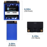 YTX14AHL-BSLIFEPO4 Lithium, Replacement Battery Compatible with BatteryJack PM14AHL-BS-03