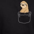 thumbnail image 3 of CafePress - Funny Sloth In A Pocket Sweatshirt - Pullover Hoodie, Classic, Comfortable Hooded Sweatshirt, 3 of 4