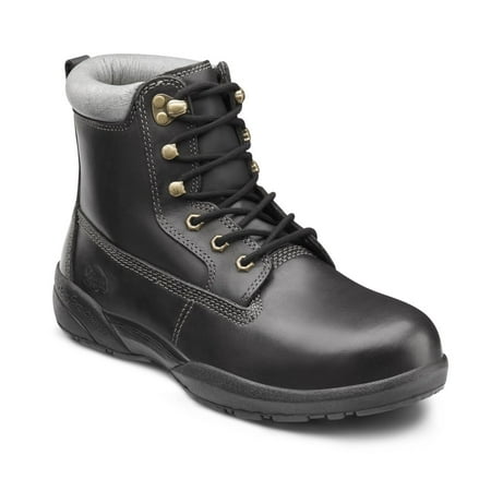 

Dr. Comfort Protector Men s Work Boots - Black