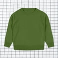 thumbnail image 5 of Toddler Boy Sweaters Sweater For Boys Boys School Uniform Sweater Kids Long Sleeve Crewneck Cotton Pullover Fall Winter Clothes Green 5 Years, 5 of 5