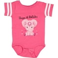thumbnail image 3 of Inktastic Aditi 1st Birthday Elephant Pink Cute Boys or Girls Baby Bodysuit, 3 of 5