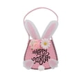 thumbnail image 1 of Huanglei Lapin de Pâques Décoratif pour Bonbons avec Poignées Rangement pour l'Organisation des Textiles de Maison, 1 of 5
