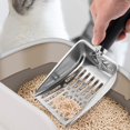 thumbnail image 6 of Eoperou Stainless Steel Cat Litter Scoop - Poop Sifting Scooper with Non-Slip Handle Litter Cleaner Beach Shovel for Cat Litter Box, 6 of 7