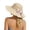 Beige, variant on SUYIDA Women's Summer Sun Hat with Wide Brim Breathable Straw Design for Outdoor Beach Wear