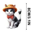 thumbnail image 3 of PEONAVET License Plate 2PC Christmas Ideas Kittens Car Pendant Backpack Pendant, 3 of 6