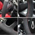 thumbnail image 4 of Funda de volante de coche personalizada con trenzado de gamuza para BMW F87 M2 F80 M3 F82 M4 M5 F12 F13 M6 F85 X5 M F86 F33 X6 M F30 M Sport, 4 of 5