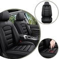 thumbnail image 3 of for Mercedes-Benz GLA-Class 2015 Car Seat Cover, Leather Full Set of 5 Seats With Lumbar Support Beautify Interior, Black Car Seat Covers, Pet Car Seat Covers, 3 of 7
