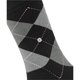 thumbnail image 4 of Burlington Calcetines de Mujer - Queen, Calcetines Cortos, Algodón, Diseño de Rombos, Emblema del Logotipo Negro/gris/rosa, 4 of 4