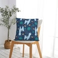 thumbnail image 7 of Wukai Alpaca Astronaut in Space Premium Polyester Fleece Pillow Covers with Hidden Zipper Closure,Luxuriously Soft and Durable-16"x16", 7 of 7