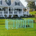 thumbnail image 4 of Dog Playpen Indoor 24 Inch 8 Panels Metal Dog Pen Pet Dog Fence Outdoor Exercise Pen With Doors Heavy Duty Dog Fence Puppy Pen For Large Medium Small Dogs Indoor Outdoor Foldable Pet Exercise Pen, 4 of 17