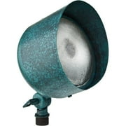 Dabmar Lighting LV30-AG Solid Brass Directional Flood Light with Hood- Acid Green