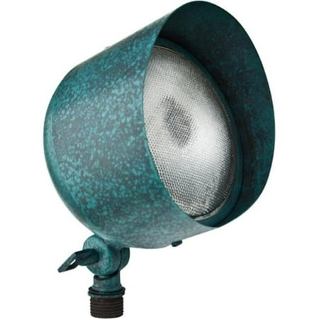 Dabmar Lighting LV30-AG Solid Brass Directional Flood Light with Hood- Acid Green