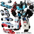 thumbnail image 1 of Haizhixing 6 IN 1 Set Transformation Toys Boy Devastator Action Figure Robot Engineering Vehicle Car Aircraft Model Kids H903, 1 of 5