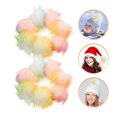 thumbnail image 3 of EeaseCA 16pcs Simulation Plush Ball Eco-friendly Plush Ball Artificial Plush Ball for DIY Hat Clothes (16pcsd Ball Combinations 21- Bottom Diameter 8cm Elastic Ropes Style One Bag), 3 of 7